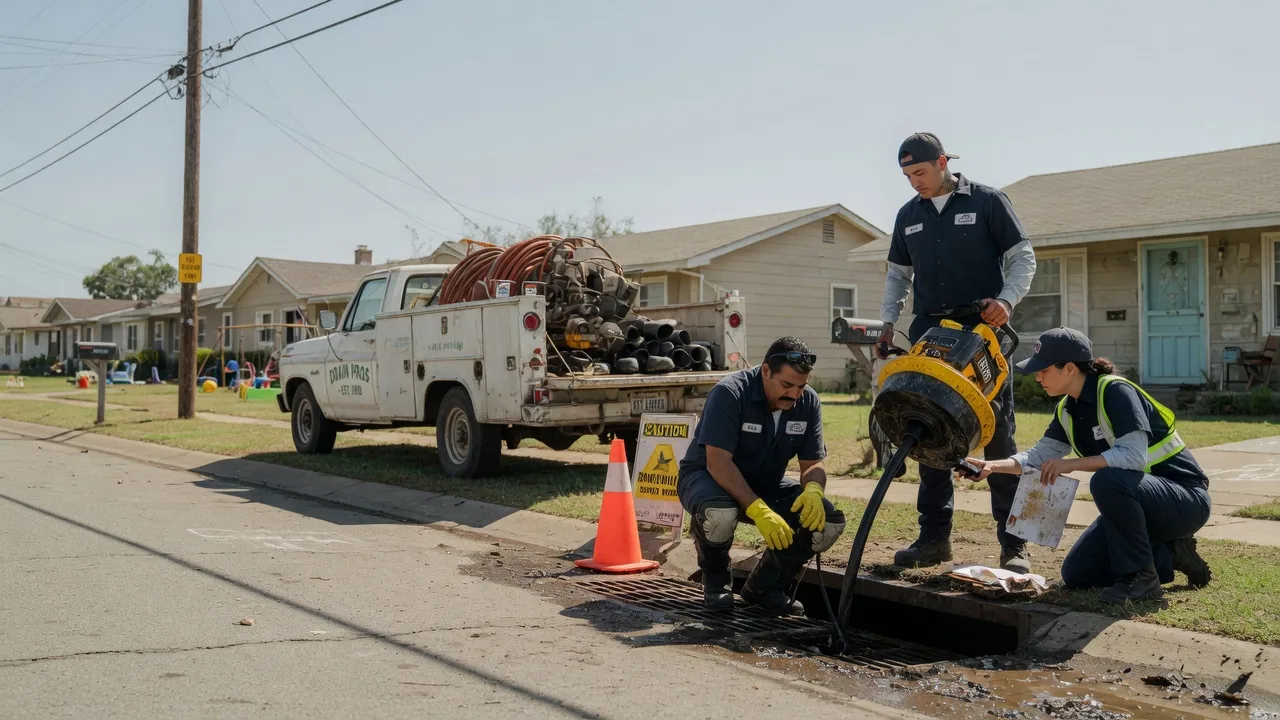 Drain Cleaning in Talpa, TX near me